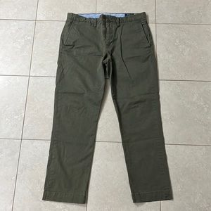 Polo Ralph Lauren Stretch Straight Fit Olive Chino